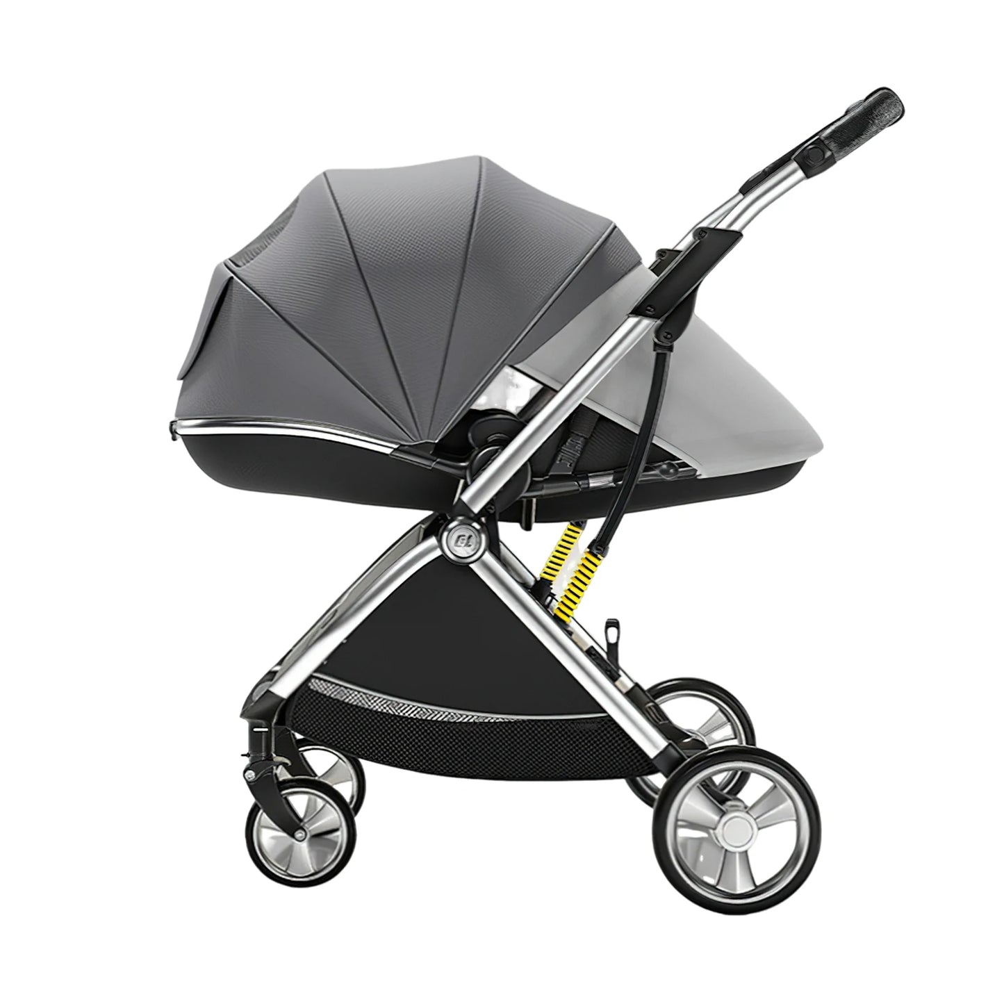 🌟🚼 Poussette Compacte à Inclinaison Facile – Design Œuf 🥚 | Pliage Une Main | Réversible & Ultra-portable ✨